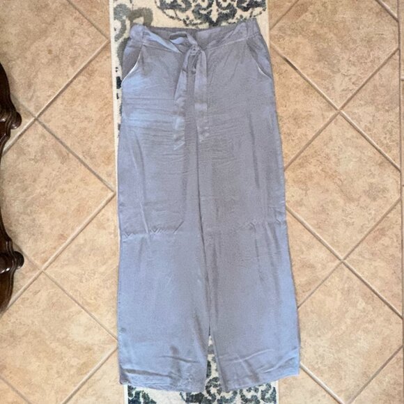 Thread + Supply Partial Elastic Waist Lightweight Wide Leg Pants - Picture 5 of 5